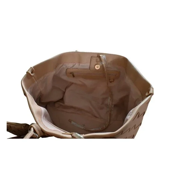 Blush Shoulder Bag with Matching Detachable Wallet - Picture 3 of 4